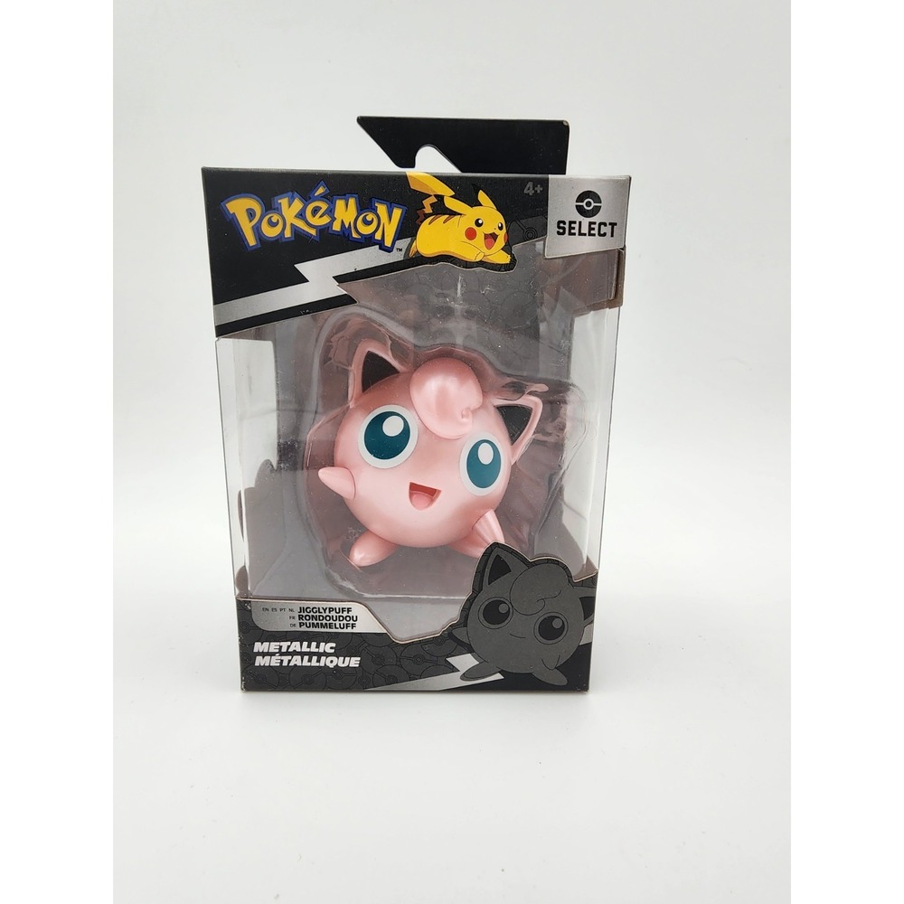 Pokemon Select Series 2 Metallic Jigglypuff Action Figure New Sealed - Picture 6 of 6